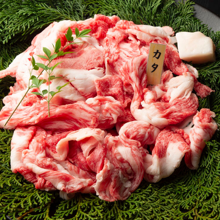 –　食べ比べセット　肉の東門　カタ　神戸牛と国産黒毛和牛